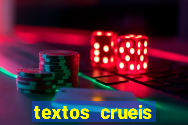 textos crueis demais pdf